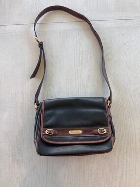Vintage Carriage House Leather Purse Y2K 2000s Old Money Preppy Kate Middleton